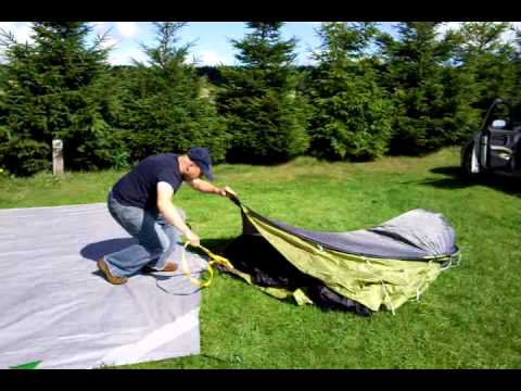 Quechua XXL IIII '2 seconds' real life instructions, tent erection