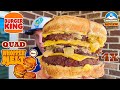 Burger King® Whooper Melt Reiew! 🍔🍔🍔🍔 | QUAD Whopper Melt | theendorsement