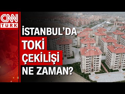 O tarih belli oldu! İşte İstanbul'daki TOKİ çekişilişi tarihi...