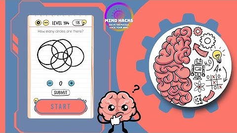 Brain Test: How many circles are there? | Level 194