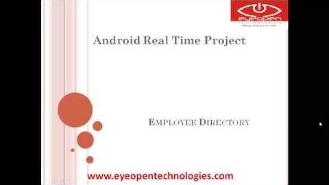 Employee Directory android app