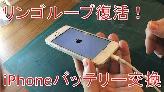 リンゴループ復活！自分でiPhone分解・バッテリー交換（iPhone5）