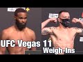 UFC Vegas 11 Weigh-Ins: Colby Covington vs Tyron Woodley