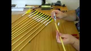 How to build a wooden arrow