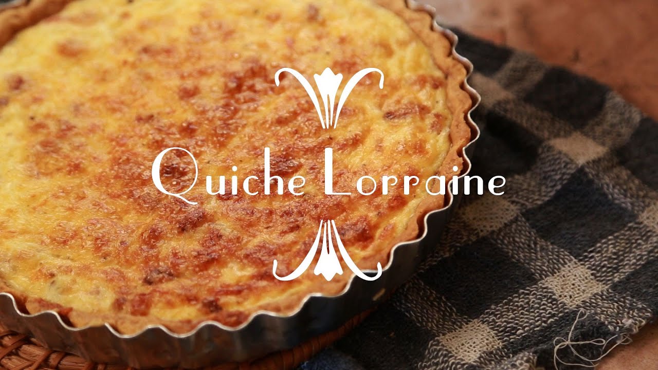 QUICHE LORRAINE (Receita ORIGINAL Francesa) | Receita #55 TORRADA TORRADA