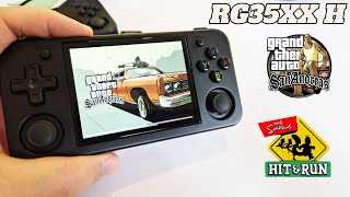 Anbernic rg35xx h muOS Grand Theft Auto San Andreas - Simpsons Hit and Run