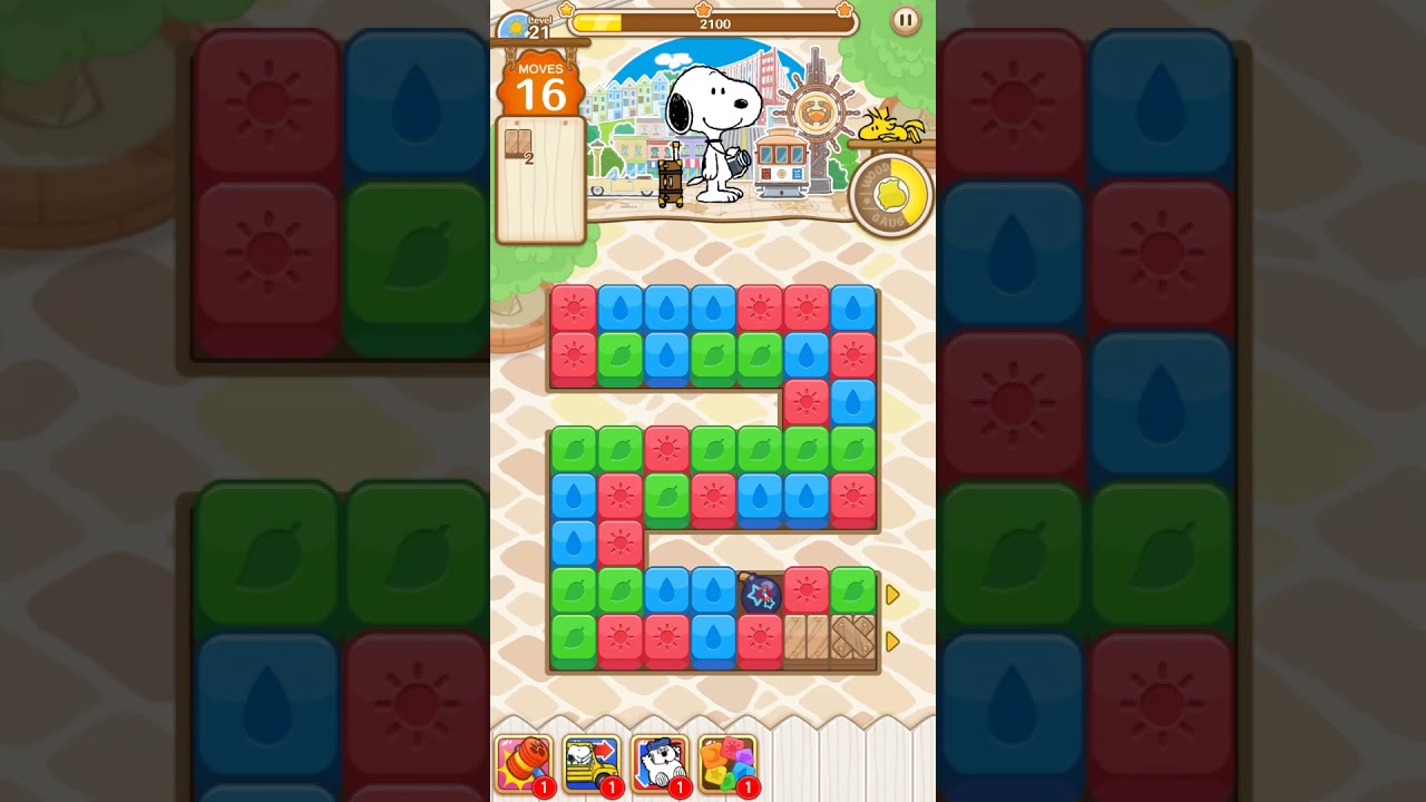 Snoopy Puzzle Journey level 21