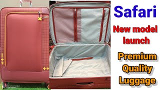 Safari Soft luggage trolley bag new model सफारी सॉफ्ट ट्रॉली बैग big size medium size and small size screenshot 4