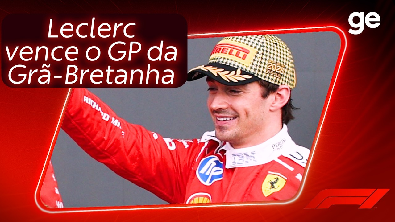 LECLERC VENCE GP DA GRÃ-BRETANHA E BORTOLETO PONTUA EM 8º | FÓRMULA 1 2026 | ge.globo