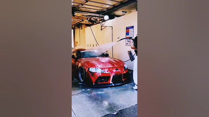 ⚠️ FLASH WARNING ⛔️ 2022 Supra MK5 #shorts