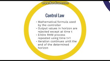 Model Predictive Control, Basics and Uses