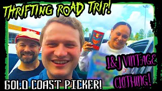 GOOSEBUMPS?! Picking And Vintage Clothing Road Trip!