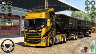 US Cargo Truck Transport Driving 3D - City Cargo Truck Simulator 2025 - Android Gameplay screenshot 1