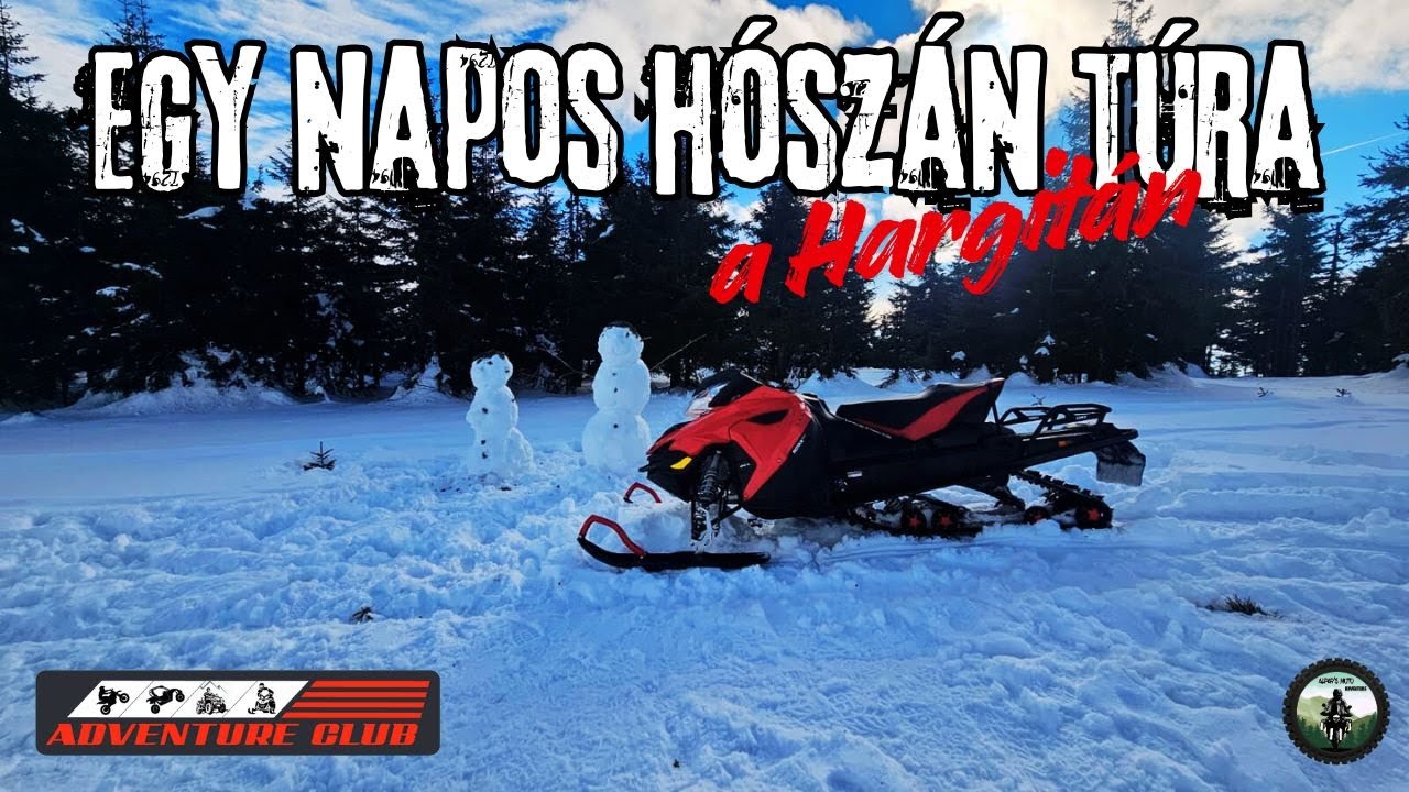 Ha egyszer kipróbálod, tuti visszajössz– Madarasi Hargita hószánnal - Egy nap az Adventure-Club-al!