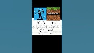 2017 vs 2023 The archers 2 vs Minecraft old vs new games #short #2017 #2023
