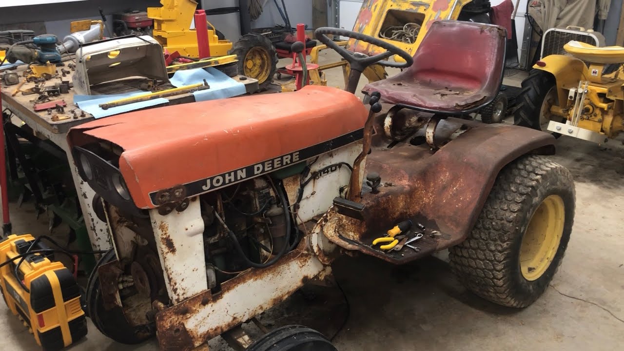 New To Me 69 John Deere 140 H3 Patio YouTube