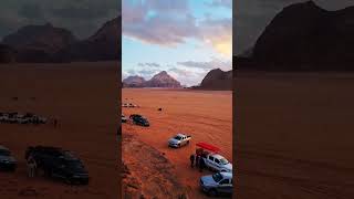 Trailer #dunes #desert #sunset #travelandtellno1 #shorts #travel #jordan #martian #magic