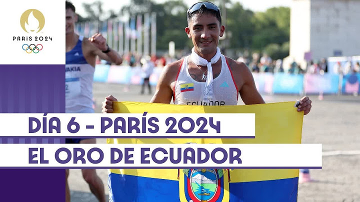 🏃‍♂️🇪🇨  Daniel Pintado es el campeón olímpico de 20 km marcha en París 2024