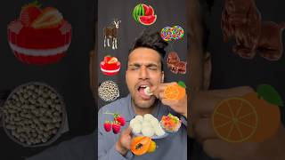 Eating Challenge||ASMR||watermelon,papaya,kasar,lolipop eating||bikram phuyal#asmr #eatingsounds