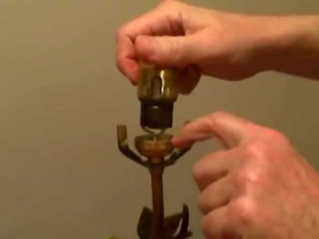 Wiring A Lamp Wire Socket, Jandorf Lamp Shade Riserva