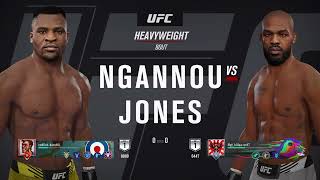 Francis Ngannou VS Jon Jones UFC 4