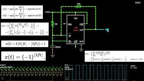 555 square wave generator circuit simulation tutorial