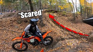 Beginner Attempts Sketchy Step-Up for the First Time
