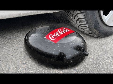 COCA COLA VS CAR, Crushing Crunchy & Soft Things by Car!