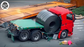 Dangerous Idiots Fastest Truck Heavy Equipment Fails Extreme Oversized Truck Transport