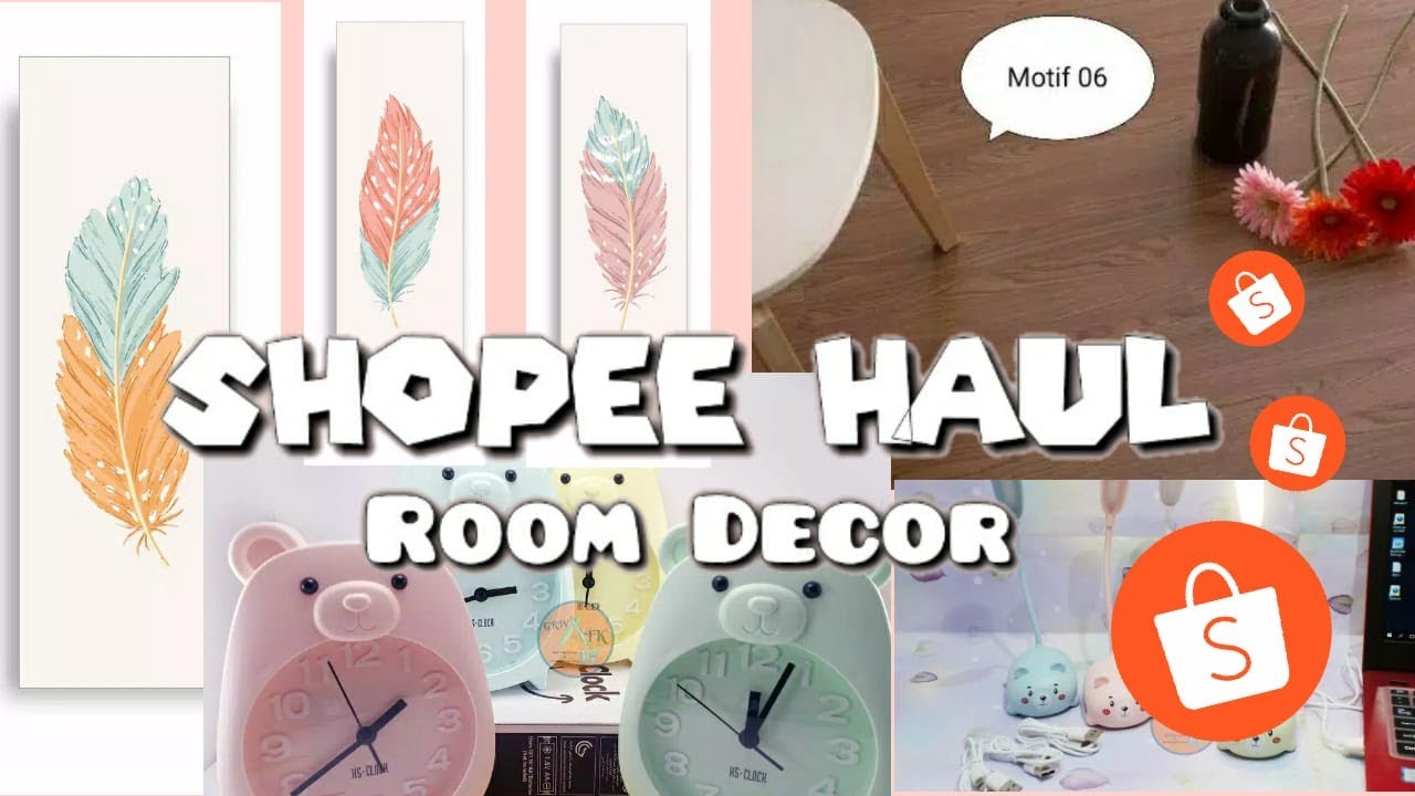  Shopee Haul Room Decor  recomended YouTube