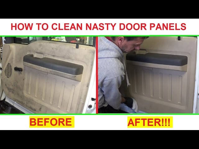 How to Super Clean your Interior (Dashboard, Center Console, Door Panels &  Glass) 