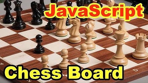Como hacer un tablero de ajedrez en JavaScript