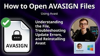 How to Open AVASIGN Files (Avast)
