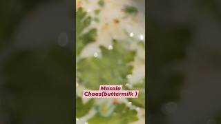 To Beat The Heat 🔥Masala Chaas(Buttermilk)