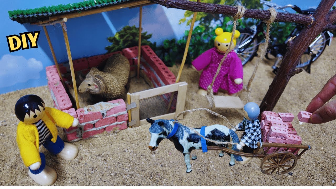 Проект строительства мини-фермы для животных из цемента своими руками, научный проект, коровник