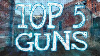Bullet force TOP 5 GUNS!