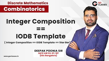Lecture 20G - Integer Composition - IODB Template | Combinatorics | Discrete Mathematics