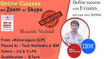 Congrats ,Manish | Electrical Engineer |Got 2 job offers IBM & Tech Mahindra with salary 2.6 & 3 LPA
