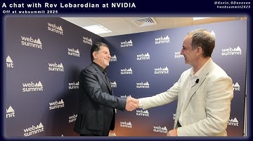 Omniverse DSX, #IndustrialAI, #PhysicalAI ... a chat with Rev Labaredian from NVIDIA at websummit.