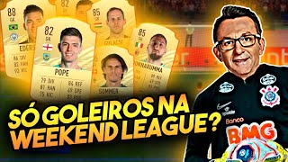 ?DEI RAGE E MONTEI UM TIME SÓ DE GOLEIROS - FIFA 21 Ultimate Team