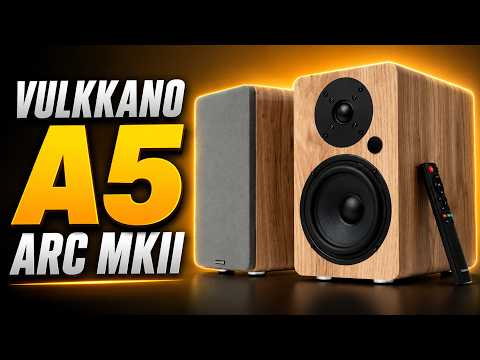 Speaker attivi Vulkkano A5 ARC MKII: l'evoluzione vincente per l'audio desktop