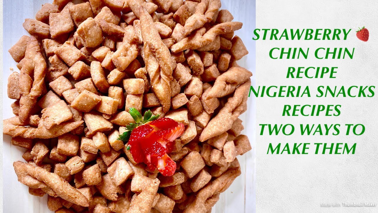 Strawberry Chin Chin Two Ways To Make Them How To Make Nigeria Chin