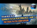 Hogwarts Legacy Steam Deck OLED Summer Update | Patch Performance Review (June 6) | Comparison