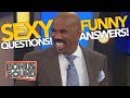 STEVE HARVEY asks... "Whats the SEXIEST..." Funny Family Feud Answers & Contestants! Bonus Round