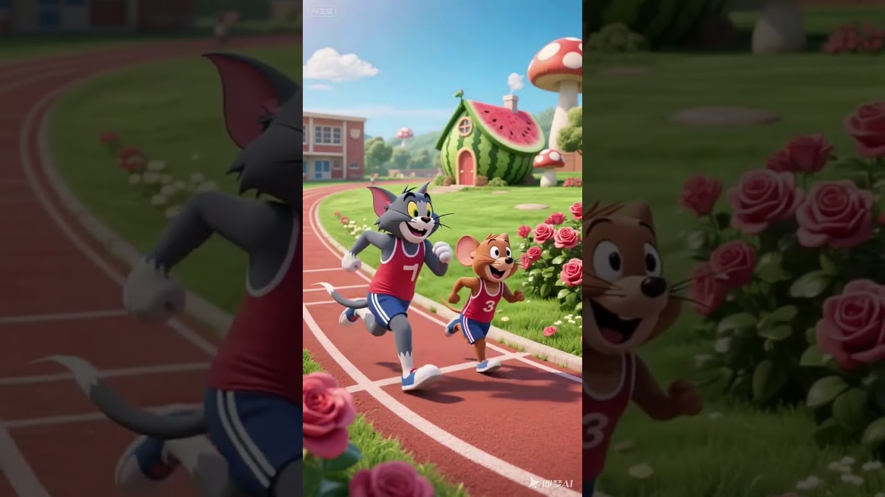 Tom and Jerry's Epic Running Race: Who Will Win?