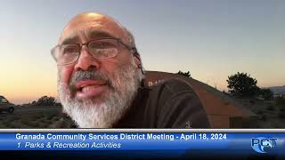 GCSD 4/18/24 - Granada Community Services District Meeting - April 18, 2024 by Pacific Coast TV 26 views 9 days ago 1 hour, 7 minutes