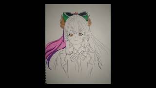 Soo easy anime drawing. short art viral @art-by-zane.