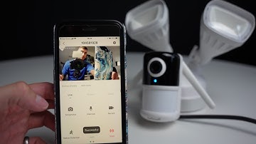 ieGeek Floodlight Camera ZY E1 (WIFI SEUP) APP INSTALL