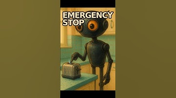 Robot vs Toaster — Manual Override #robot #animation #funny