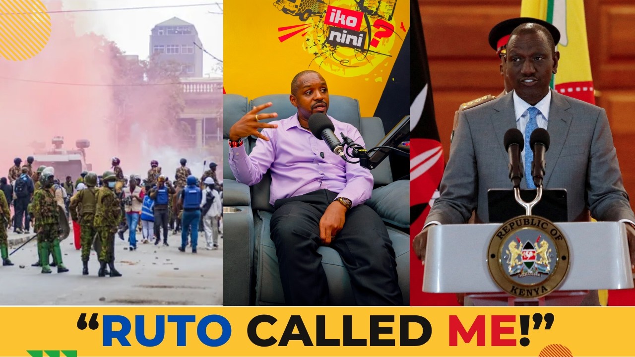 “Ruto Called Me During the Gen Z Protests” — Boniface Mwangi Reveals What Happened